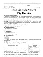 GIÁO ÁN TUẦN 35 NGỮ VĂN 6