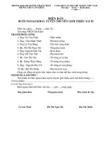 Bien ban tuyen truyen GTS