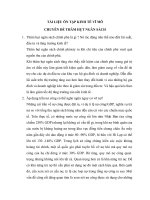 Tài liệu kinh tế vĩ mô chuyên đề thâm hụt ngân sách