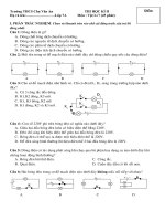 de thi ly 8 hoc ki II hay