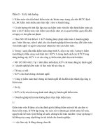 Tài liệu ôn thi kiểm toán căn bản