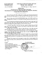 Công văn 154 của UBND tỉnh Kiên Giang V/v treo cờ và nghỉ Lễ (30/4/1975 - 30/4/2011) và ngày QTLĐ (01/5).