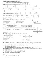 ĐỀ THI CL CUỐI NĂM TOÁN 6. 2010-2011