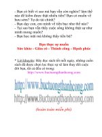 Bài phát biểu hay nhân ngày 20 tháng 11