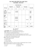 Đề HKII văn 6 (10-11)