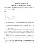 Tài liệu ôn tập kinh tế vĩ mô bẫy thanh khoản và giảm phát