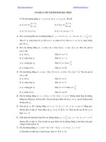 Chuyên đề Hàm số