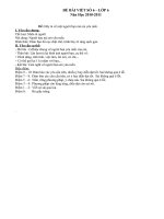 Bài viết số 6 lớp 6 (10-11)