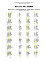 400 phonetic sentences for grade 6& 7