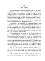 Tiểu luận quản lý nhà nước ngạch chuyên viên: Trình tự, thủ tục giải quyết khiếu nại hành chính theo pháp luật khiếu nại, tố cáo, tố cáo hiện nay”