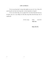 Phát triển sản xuất khoai tây ở các hộ nông dân tại địa bàn xã Mỹ Hương, huyện Lương Tài, tỉnh Bắc Ninh