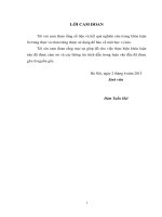 Nghiên cứu tác động của kinh tế cửa khẩu đến thu nhập của các hộ nông dân trên địa bàn thị trấn Hùng Quốc, huyện Trà Lĩnh, tỉnh Cao Bằng