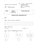 DE DANH CHO HS KHUYET TAT. TOAN