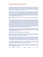 HOÀN CẢNH LỊCH SỬ TRƯỚC NGÀY THÀNH LẬP ĐỘI