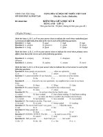 Đề thi và đáp án giữa HKII( tiền giang)2011