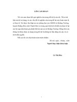 Đánh giá hiệu quả kinh tế hoạt động đánh bắt hải sản xa bờ của các hộ dân xã Hoằng Trường, huyện Hoằng Hóa, tỉnh Thanh Hóa