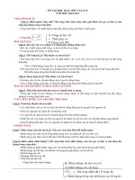 Hệ thống kiến thức ôn tập Lí 8 kì 2