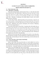 Phân tích và đề xuất một số giải pháp nhằm nâng cao hiệu quả hoạt động Marketing Mix của khách sạn CWD