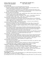 Đề cương Ôn tập Av8 HK2