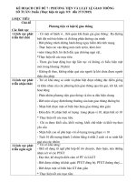 KẾ HOẠCH CHỦ đề 7 mầm non lớp 5 tuổi