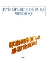 tuyen tap de thi thu dh