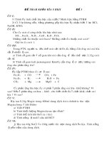 đê thi HKII Hóa 8 tham khảo