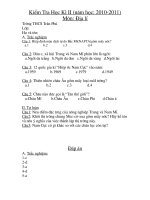 De Thi Hoc Ki II Lop 7(Nam hoc 2010-2011)