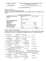 De thi HSG lop 9 tinh Vinh Phuc 2010-2011