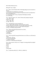 Đề thi thiên hà hóa học