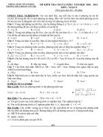ĐỀ THI CL CUỐI NĂM TOÁN 9 2010-2011