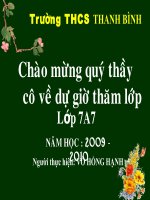 Tiết 27 - bài 25: NHỆN VÀ SỰ ĐA DẠNG CỦA LỚP HÌNH NHỆN