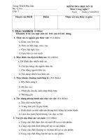 Kiem tra hoc ky II Cong nghe 7