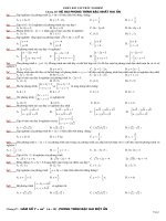 De cuong On tap Toan  9 HK2 2010-2011
