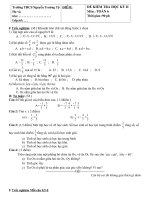 De kiem tra HK II Toan 6 chuan 2010-2011