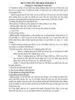 ĐỀ CƯƠNG ÔN TẬP HKII-CHI TIẾT