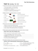 TEST 4 OF TECH TALK ELE