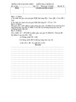 Kiem Tra chuong III (2 de co DA)-Phap