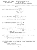 2010-2011 KT HK2 TOÁN LỚP 11 NEW