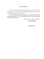 Giải pháp nâng cao chất lượng nguồn lao động tại xã Xuân Ngọc, huyện Xuân Trường, tỉnh Nam Định