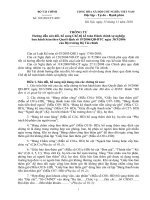 THÔNG TƯ số 185/2010/TT-BTCHướng dẫn sửa đổi, bổ sung Chế độ kế toán Hành chính sự nghiệp