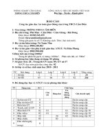 Báo cáo an toàn giao thông