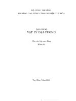 bài giảng vật lý đại cương