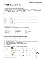 TEST 3 OF TECH TALK ELE