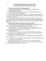 Hệ thống kiến thức ôn tập hóa 9 kì 2