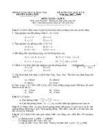 Đề thi HK II Toán 8 Huyện Lương Sơn 08