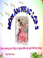 Tiet 13 On tap bai hat uoc mo- Thanh luong