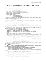 Bài tâp chủ đề: Liên kết với giới tính