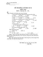 De & dap an KT HK2 K2 (Toan)