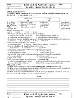Kiểm tra 1 tiết văn bản 6 HKII (10-11)