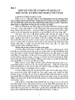 Tài liệu ôn thi công chức môn Kiến thức chung